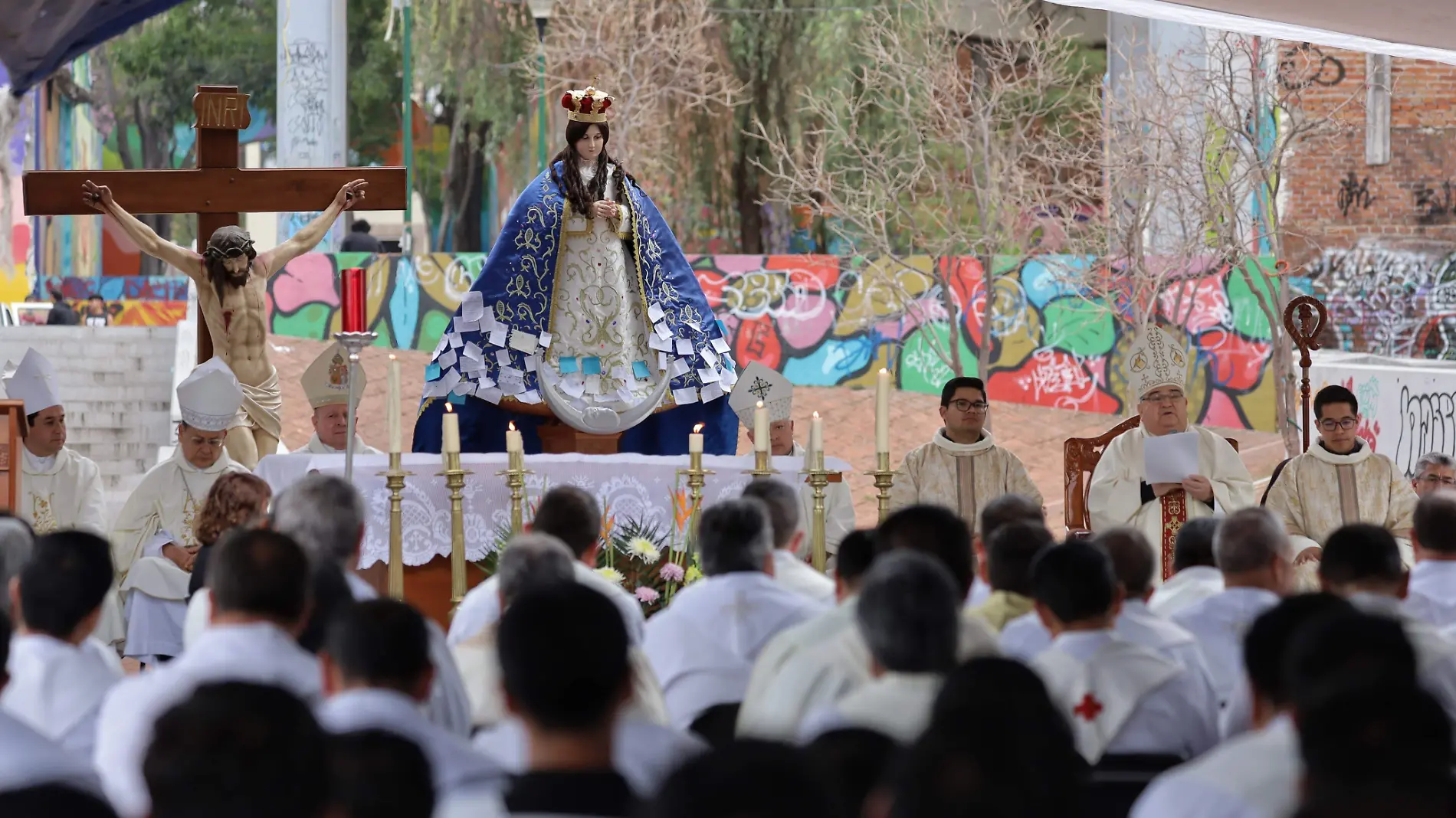 Misa por la paz en Morelia